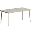 Béžový kovový zahradní stůl kave home Brai 180 x 90cm