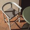 Krémová zahradní barová židle s výpletem kave home Erice 65 cm -fv-interier-25