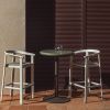 Krémová zahradní barová židle s výpletem Kave home Erice 75 cm -fv-interier-25