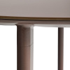 Hnědý zahradní jídelní stůl kave home Erice Ø 120 cm se skleněnou deskou -fv-interier-25