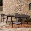 Šedý kovový zahradní rozkládací stůl kave home Izola 185/235 x 100 cm -fv-interier-25