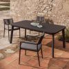 Šedý kovový zahradní rozkládací stůl kave home Izola 185/235 x 100 cm -fv-interier-25
