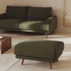 Zelená podnožka Kave Home Karin 90 x 70 cm s hnědou  podnoží -fv-interier-25