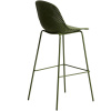 Zelená plastová barová židle Kave Home Quinby 75 cm