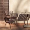 Hnědá plastová zahradní židle Kave Home Surpika -fv-interier-25