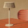 Béžová zahradní solární LED lampa Kave Home Aldet -fv-interier-25