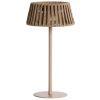 Béžová zahradní solární LED lampa Kave Home Aldet