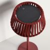Terakotově červená zahradní solární LED lampa kave home Aldet -fv-interier-25