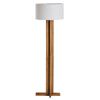 Dřevěná stojací lampa Kave Home Niani 151 cm