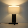 Tmavá dřevěná stolní lampa Niani -fv-interier-25
