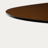 Hnědý skleněný konferenční stolek Kave Home Olir 140 x 81 cm -fv-interier-25