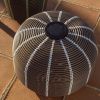 Hnědá zahradní solární lampa kave home Garoina Ø 50 cm -fv-interier-25