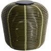 Zelená zahradní solární lampa kave home Garoina Ø 35 cm