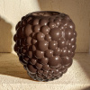 Hnědá skleněná váza Kave Home Mure 30 cm -fv-interier-25