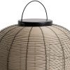 Béžová zahradní LED lampa z umělého ratanu Kave Home Saranella 55 cm -fv-interier-25
