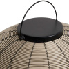 Béžová zahradní LED lampa z umělého ratanu Kave Home Saranella 55 cm -fv-interier-25