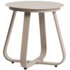 Béžový zahradní stolek kave home Tamaris Ø 48 cm