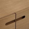Dubový TV stolek Kave Home Arelida 200 x 40 cm -fv-interier-25