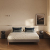 Hnědá čalouněná dvoulůžková postel Kave Home Ofelia 180 x 200 cm -fv-interier-25