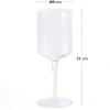 Sklenička na víno Kave Home  Eluria 395 ml