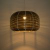Hnědé závěsné stínidlo kave home Garoina Ø 50 cm -fv-interier-25