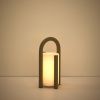 Béžová přenosná zahardní lampa kave home Leros 28 cm -fv-interier-25
