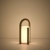 Béžová přenosná zahardní lampa kave home Leros 28 cm -fv-interier-25
