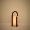 Červená přenosná zahardní lampa kave home Leros 28 cm -fv-interier-25