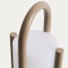 Béžová přenosná zahardní lampa Kave home Leros 48 cm -fv-interier-25