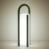 Zelená přenosná zahardní lampa kave home Leros 48 cm -fv-interier-25
