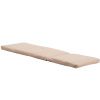 Béžový polštář na lehátko kave home Maoni 50 x 175cm