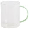 Transparentní skleněný hrnek Kave Home Micla 400 ml