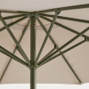 Béžovo-zelený slunečník Kave Home Milna ø 300cm -fv-interier-25