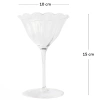 Sklenička na kokteil Kave Home Neia 290 ml