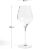Sklenička na víno Kave Home Orbida 430 ml