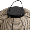 Béžová zahradní LED lampa z umělého ratanu Kave Home Saranella 37 cm -fv-interier-25