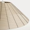 Béžové stínidlo z umělého ratanu kave home Saranella ⌀ 70 cm -fv-interier-25