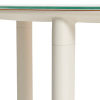 Krémový zahradní jídelní stůl kave home Erice 230 x 100 cm se skleněnou deskou -fv-interier-25