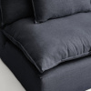 Tmavě šedé křeslo Kave Home Anarela 110 cm s odnímatelným potahem -fv-interier-25