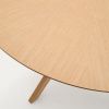 Dubový jídelní stůl Kave Home Naanim ⌀ 100 cm -fv-interier-25