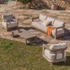 Béžový zahradní set pohovky, křesel a stolku Kave Home NeranoBéžový zahradní set pohovky, křesel a stolku Kave Home Nerano -fv-interier-25 -fv-interier-25