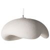 Bílé závěsné světlo Micadoni Berta 60 cm