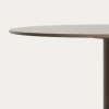 Béžový hliníkový zahradní stolek Asinara ⌀ 40 cm -fv-interier-25