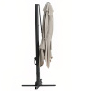 Béžovo-šedý slunečník Kave Home Noli  300 x 420 cm13 sharpened