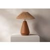 Terakotově oranžová stolní lampa Micadoni Ina 38 cm -fv-interier-25