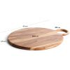 Dřevěné servírovací prkénko Kave Home Dalme 36 cm