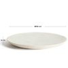 Bílý mramorový talíř Kave Home Erefi 30 cm