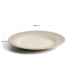 Béžový keramický dezertní talíř Kave Home Sarel Ø23 cm