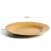 Žlutý dezertní talířek Kave Home Selune Ø23 cm