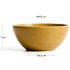 Žlutá miska Kave Home Selune Ø16 cm